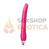 Vibrador fluorescente con suave textura y 30 cm